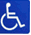 Acces chaises roulantes, personnes handicapees
